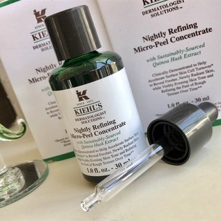 ส่งฟรี Kiehls Nightly Refining Micro-Peel Concentrate 30ml เซรั่ม OCT02