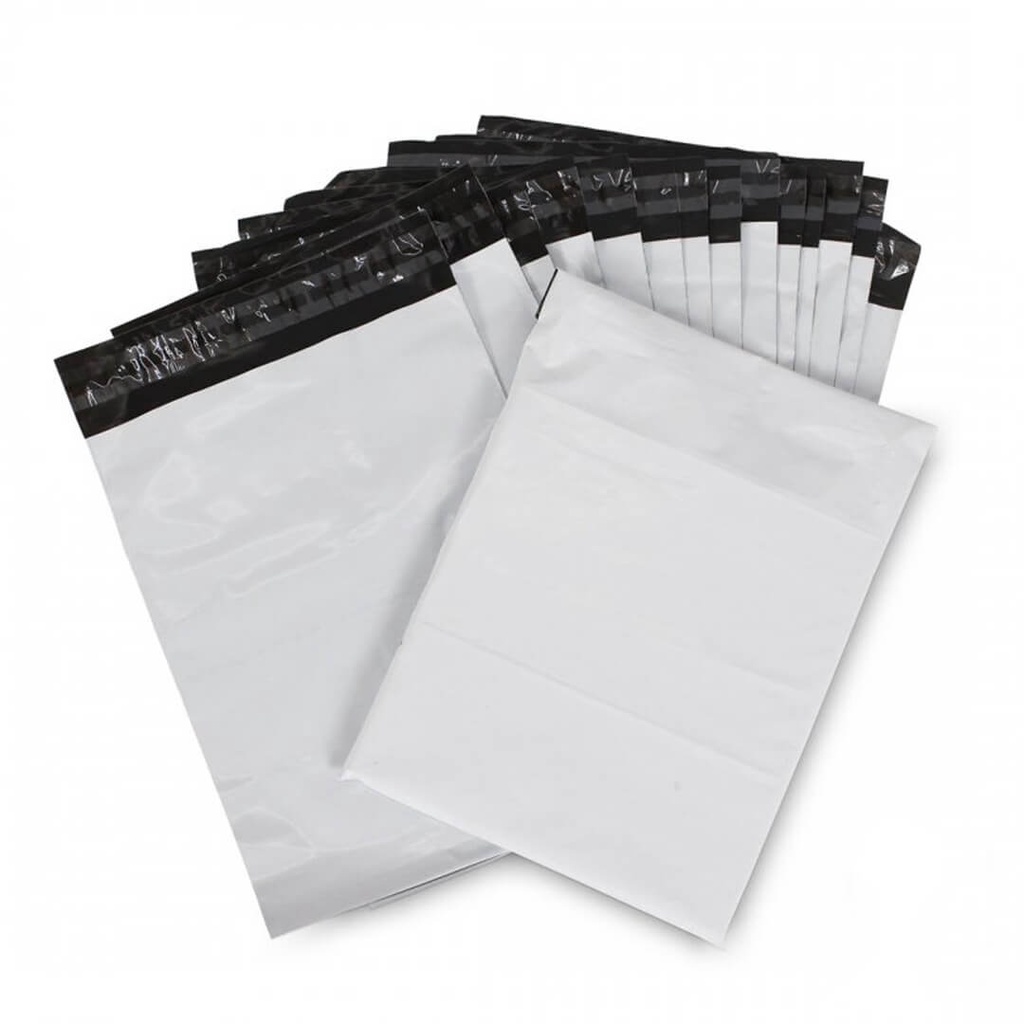 ถุงไปรษณีย์-ถุงพลาสติก-ซองไปรษณีย์-ซองพัสดุ-ซองพลาสติกสีขาว-ขนาด-32x45-ซม-1แพ็ค-50ใบ