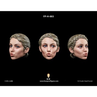 พร้อมส่ง! ฟิกเกอร์ งานแบช  Facepoolfigure FP-H-003 Female Head Sculpt with Expression