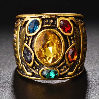 Thanos Infinity Gauntlet Power Ring Avengers The Infinity War Stock 8-10