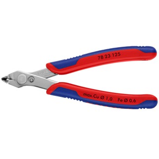 KNIPEX Electronic Super Knips 125 mm คีมตัดสำหรับงานอิเล็กทรอนิกส์ 125 มม. รุ่น 7823125