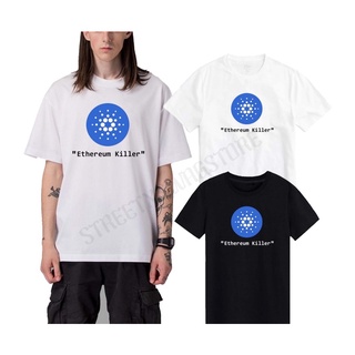 ADA cardano เสื้อยืด Cryptocurrency T-Shirt.สามารถปรับแต่งได้