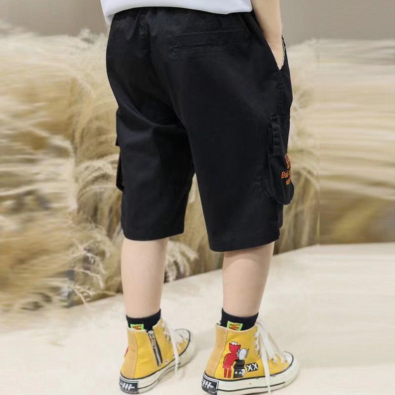 กางเกงขาสั้นเด็กชาย-สามส่วน-ทรงหลวม-ขนาดใหญ่-สําหรับเด็กผู้ชาย-2022-กางเกงเด็ก