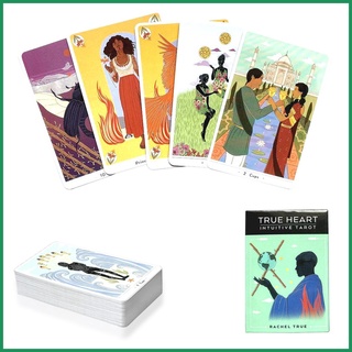 ไพ่ทาโรต์ True Heart Intuitive Oracle Card สําหรับทํานายเกมทาโรต์ ดาดฟ้า น่าหลงใหล และน่าสนใจ สําหรับสิ่งใหม่