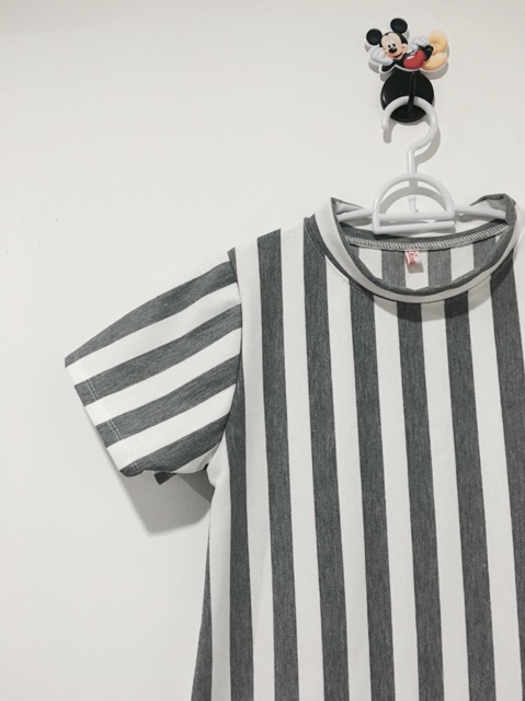 sale-เดรสสั้นคอเต่าสีขาวเทา