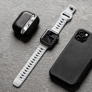 สายนาฬิกาข้อมือซิลิโคนยาง แบบนิ่ม สําหรับ Apple Watch SE 7 Series 44 มม. 40 มม. iwatch 6 5 4 3 2 1 42 มม. 38 มม.