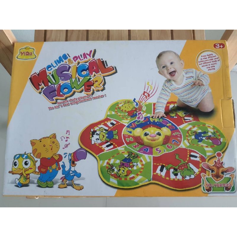 (ขายแล้ว)แผ่นกิจกรรม musical mat | Shopee Thailand