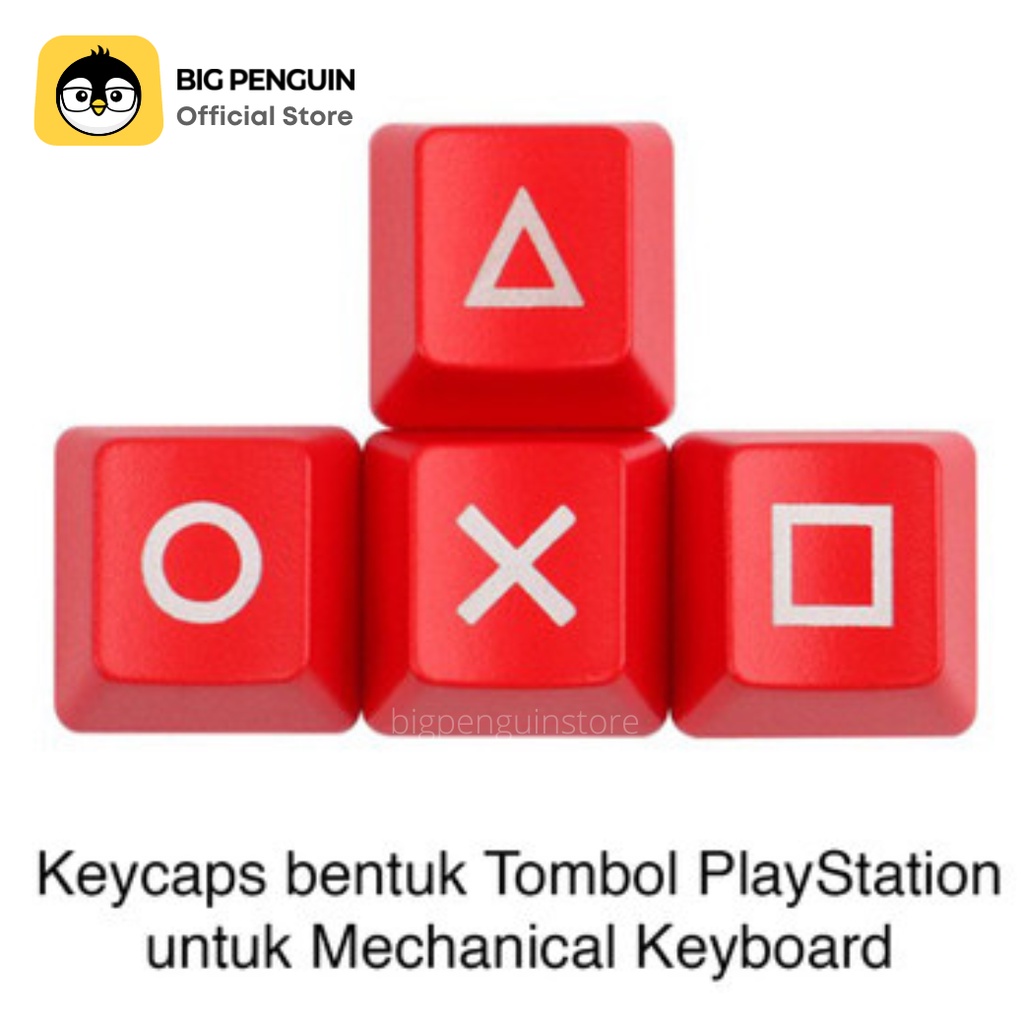 ภาพสินค้าPlaystation Keycap / WASD Keycap คีย์แคป Meachanical Keyboard จากร้าน bigpenguinstore บน Shopee ภาพที่ 4