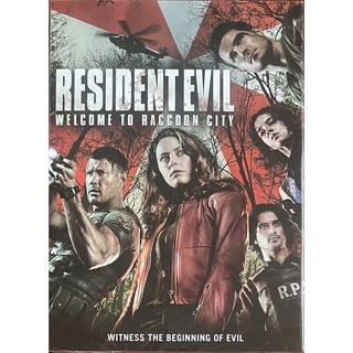 Resident Evil: Welcome To Raccoon City (2022, DVD) / ผีชีวะ: ปฐมบทแห่งเมืองผีดิบ (ดีวีดี)