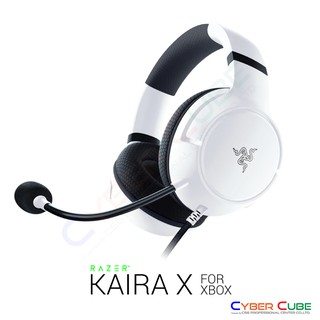 Razer Kaira X for Xbox ( White ) - Wired Headset for Xbox Series X|S หูฟังเกมส์มิ่ง ( ของแท้ศูนย์ SYNNEX )