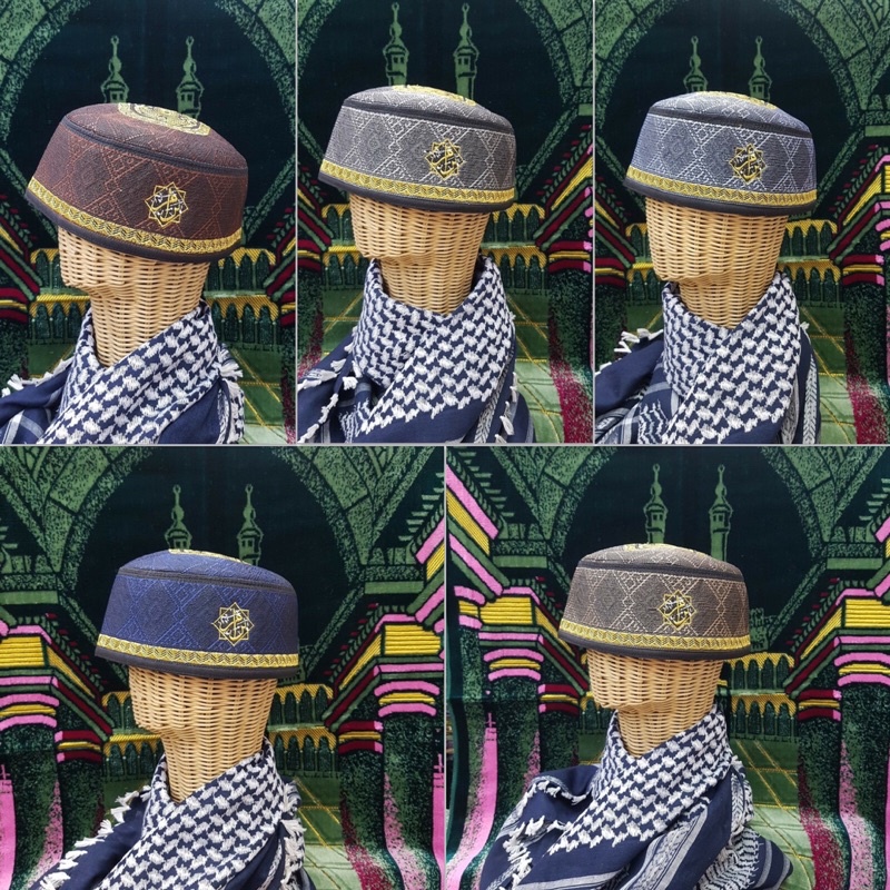 หมวกผู้ชายมุสลิม-อิสลาม-mub66