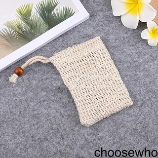 [CHOO] Ramie Soap Saver Exfoliating Bag Natural Soap Bag Pouch Soap Foaming Net