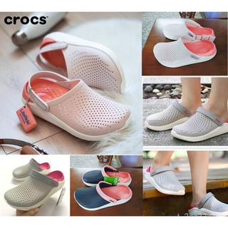 【สินค้าอยู่ไทยพร้อมส่ง】ส่งจากกรุงเทพ CROCS LiteRide Clog หิ้วนอกOutlet ถูกกว่าshop รองเท้าแตะของผู้หญิง