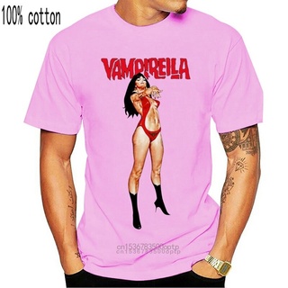 ชุดเซ็ต 2 ชิ้น - ผู้ชาย tshirt oversize Vampirella V2 โปสเตอร์ภาพยนตร์เสื้อยืดฤดูร้อน s แขนสั้นเสื