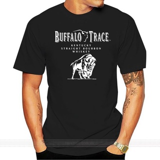 [S-5XL] Buffalo TRACE เสื้อยืดลําลอง แขนสั้น พิมพ์ลาย Distillery In Frankfort Bourbon วิสกี้ สีดํา สําหรับผู้ชาย ของขวัญ