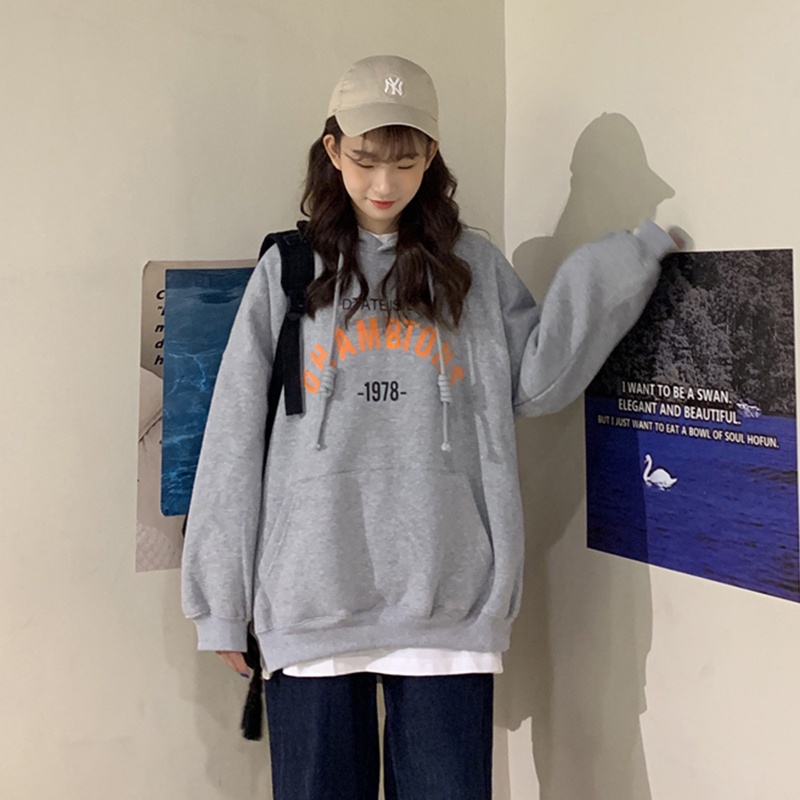 11-11-เสื้อแขนยาว-มีฮู้ด-พิมพ์ลายตัวอักษรภาษาอังกฤษ-สไตล์เกาหลี-แฟชั่น-สำหรับผู้หญิง