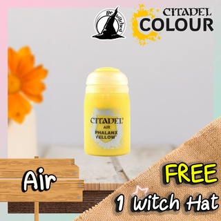 (Air) PHALANX YELLOW Citadel Paint แถมฟรี 1 Witch Hat