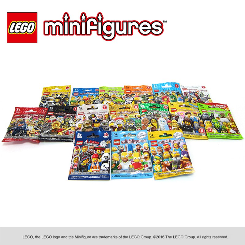 รวม-lego-minifigures-หายากจากทุก-series-สินค้าถูกแพ็คอยู่ในซองไม่โดนเปิด
