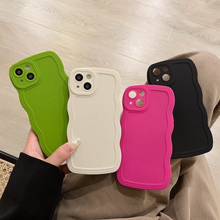 เคสโทรศัพท์มือถือซิลิโคน TPU นิ่ม เนื้อแมตต์ กันกระแทก สีแคนดี้ สําหรับ iPhone 14 13 12 11 Pro X XR XS Max