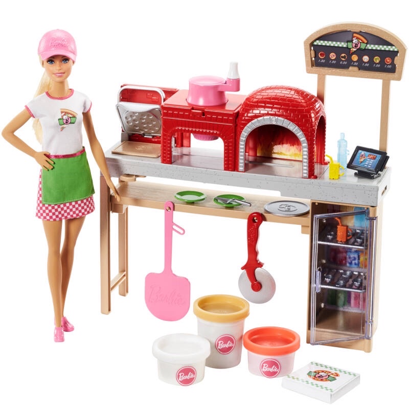 barbie-pizza-chef-doll-playset-ของแท้