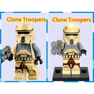 บล็อกตัวต่อเลโก้ รูป Clone Trooper ขนาดเล็ก ของเล่นสําหรับเด็ก