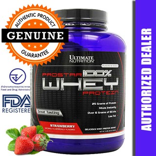 สินค้า Ultimate Nutrition เวย์โปรตีน ProStar Whey Protein 5.28lbs - Strawberry