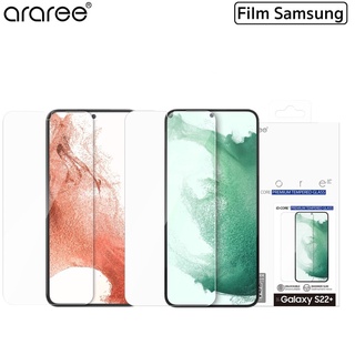 Araree iD Core ฟิล์มกระจกเกรดพรีเมี่ยมจากเกาหลี รองรับ Samsung Galaxy S22/S22Plus(ของแท้100%)
