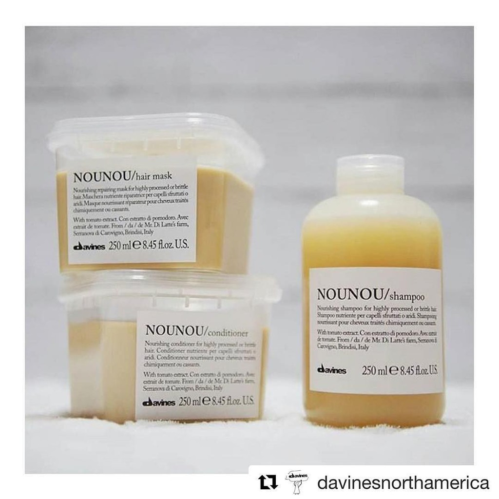 davines-nounou-conditioner-ครีมนวดสำหรับผมทำเคมีแห้งเสียมาก-ผ่านการทำเคมีมาซ้ำซ้อน-250ml