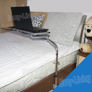 Bedside Clamping Lazy Laptop Desk /Keyboard Mount Holder  Mouse Pad with USB Fan Lapdesk Tablet PC Holder