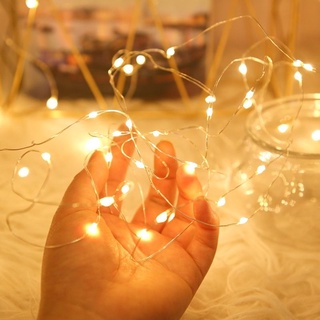 โคมไฟลวดทองแดง กันน้ํา รูปหิ่งห้อย สําหรับตกแต่งขวดน้ํา ดอกไม้ ปาร์ตี้คริสต์มาส ในร่ม ห้องนอน ลาน งานแต่งงาน