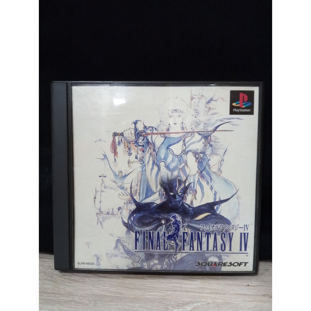 ภาพหน้าปกสินค้าแผ่นแท้  Final Fantasy IV (Japan) (SLPM-86028) FF 4