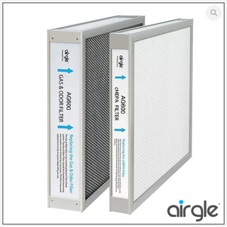 Airgle AG600 Filter Set - cHEPA Filter + Gas &amp; Odor Filter