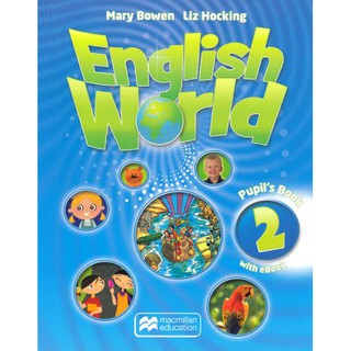DKTODAY หนังสือแบบเรียน ENGLISH WORLD 2:PUPILS BOOK+CD &amp; EBOOK PACK