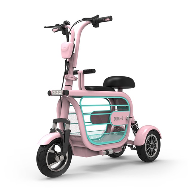 Three wheel top electric bicycle