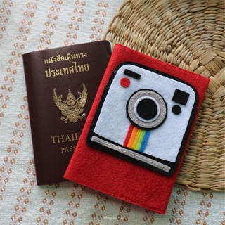 🔥พร้อมส่ง🔥 เคสพาสปอร์ต ผ้าสักหลาด Passport Case ✈️