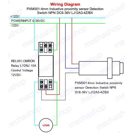 พร็อกซิมิตี้เซนเซอร์-ตรวจจับวัตถุโลหะ-ระยะตรวจจับ-4-mm-inductive-proximity-sensor-detection-switch-npn-amp-pnp-dc-6-36v