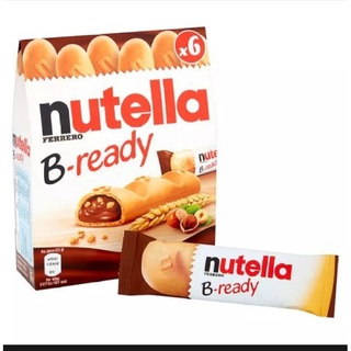 Nutella,B-ready/เวเฟอร์อบกรอบสอดไส้ช็อกโกแลต