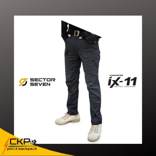 ix11 sector seven แท้ กางเกงสายลุย ผ้าใส่สบาย รุ่นใหม่ ทนทาน Cotton 55% , Polyester 43%, Spandex 2% ส่วนผสมลงตัว สีเทา