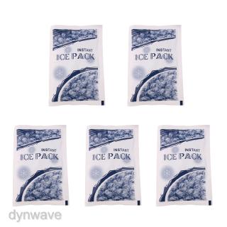 [DYNWAVE] 5X Disposable Cold Instant Ice Pack Bags for Emergency Injuries First Aid