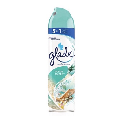 tha-shop-1x320ml-glade-spray-ocean-escape-เกลด-สเปรย์ปรับอากาศ-กลิ่นโอเชี่ยน-เอสเคป-น้ำยาปรับอากาศ-ดับกลิ่นบ้าน-รถ