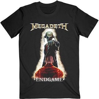 คอลูกเรือเสื้อยืดคอกลมMegadeth เสื้อยืดคอกลม ผ้าฝ้าย แขนสั้น เข้ารูป คุณภาพดี แฟชั่นฤดูร้อน สําหรับผู้ชายผ้าฝ้ายแท้