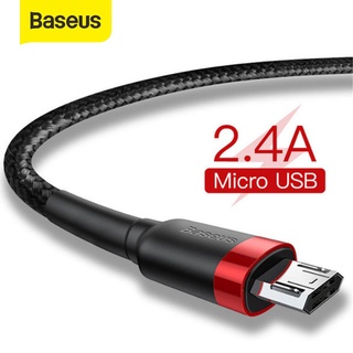 Baseus สายชาร์จ Micro USB 0.5 ม. 1 ม. 2 ม. 3 ม. สําหรับโทรศัพท์ Samsung