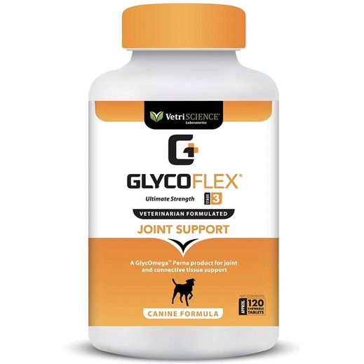 GlycoFlex 3 Hip & Joint Support for dogs 120 chewables | Shopee Thailand