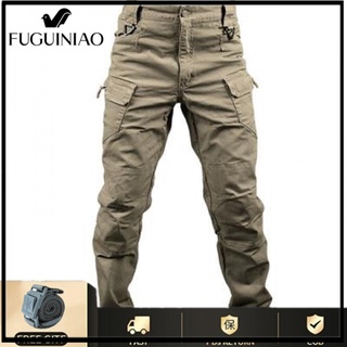 Fuguiniao Ix7 Ix9 กางเกงกีฬาผ้าฝ้าย 100 % สําหรับผู้ชาย