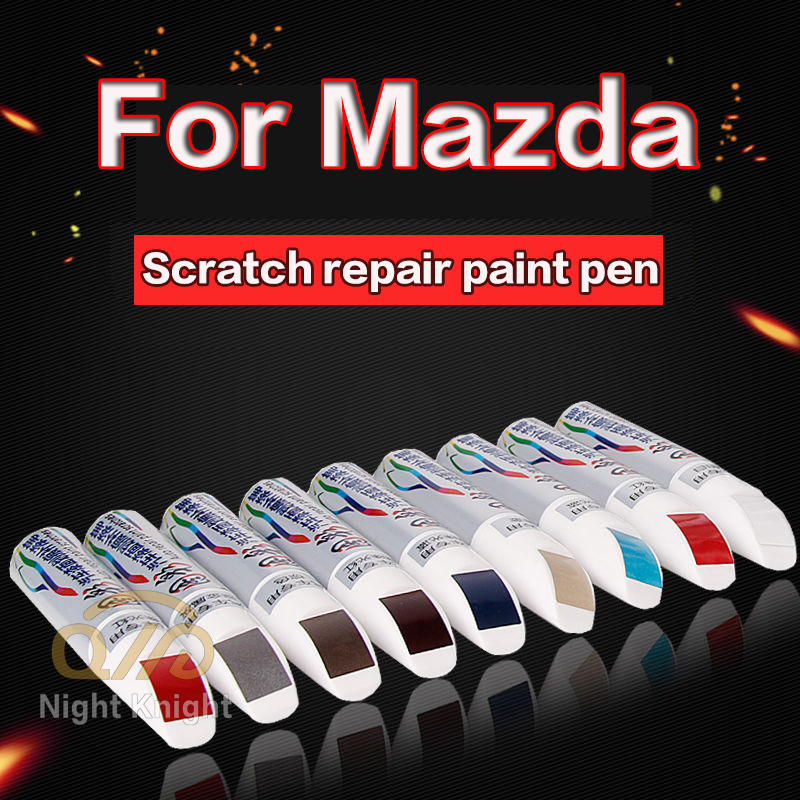 Car scratch repair pen, auto paint pen crystal red 46V color for Mazda 2  mazda 3 mazda 6,cx-5,cx-3,car painting pen - AliExpress