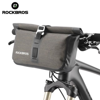 สินค้า Rockbros กระเป๋ากันน้ําความจุขนาดใหญ่ 5-6 ลิตรสําหรับติดด้านหน้ารถจักรยาน