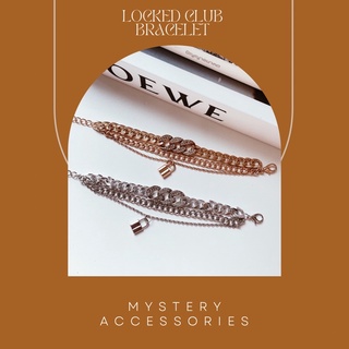 ภาพหน้าปกสินค้าMA538-MA539: Locked Club Bracelet | Mystery Accessories กำไล กำไลข้อมือ สร้อยข้อมือ ที่เกี่ยวข้อง