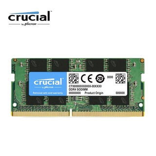 ภาพขนาดย่อของภาพหน้าปกสินค้าCrucial Notebook DDR3 RAM 4GB 8GB 16GB DDR3L SODIMM 1600Mhz 12800S 1.35V 1.5V หน่วยความจําแล็ปท็อป จากร้าน xdmall.th บน Shopee