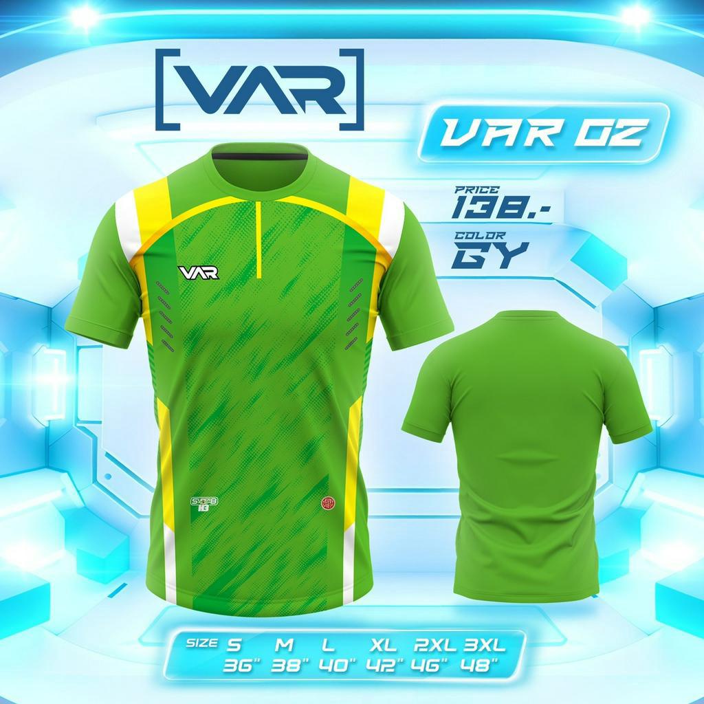 เสื้อกีฬาฟุตบอลvar02-รุ่นใหม่ล่าสุด