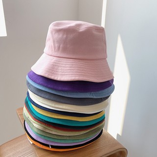 ภาพขนาดย่อของภาพหน้าปกสินค้าBucket หมวกบักเก็ตหมวกเปล่าหลายสี หมวกบักเก็ตสีพื้น จากร้าน th_448625613 บน Shopee ภาพที่ 5